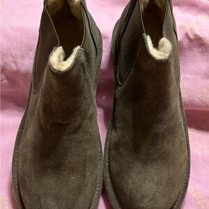 BearPaw Drew Seal Brown Suede Boots Size 10 NWT